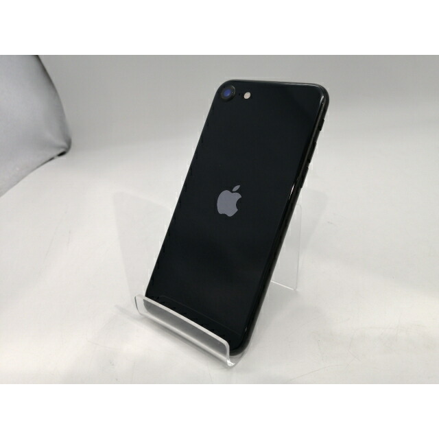 【中古】Apple SoftBank 【SIMフリー】 iPhone SE（第3世代） 64GB ミッドナイト MMYC3J/A【浜松駅前】保証期間１ヶ月【ランクB】 23,416円