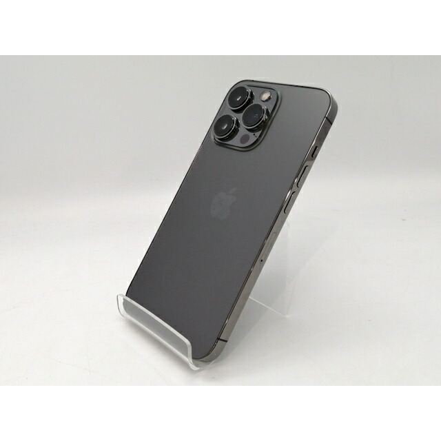 【中古】Apple SoftBank 【SIMフリー】 iPhone 13 Pro 128GB グラファイト MLUE3J/A【浜松駅前】保証期間１ヶ月【ランクC】