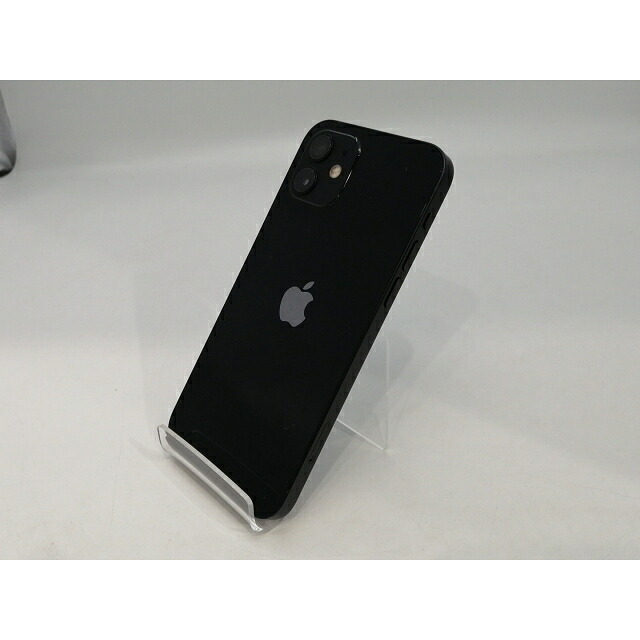 【中古】Apple SoftBank 【SIMロック解除済み】 iPhone 12 64GB ブラック MGHN3J/A【浜松駅前】保証期間１ヶ月【ランクB】｜じゃんぱら店