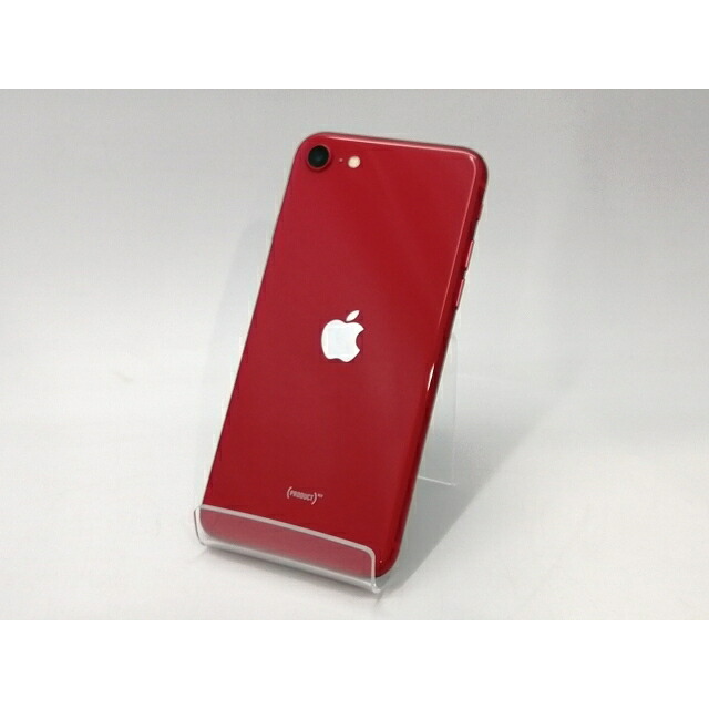 【中古】Apple SoftBank 【SIM鍵を掛ける取りけす済み】 iPhone SE（第2時人） 64GB (PRODUCT)RED MX9U2J/A【浜松駅前】引き受ける継続期間１ヶ月【序列付けるB】