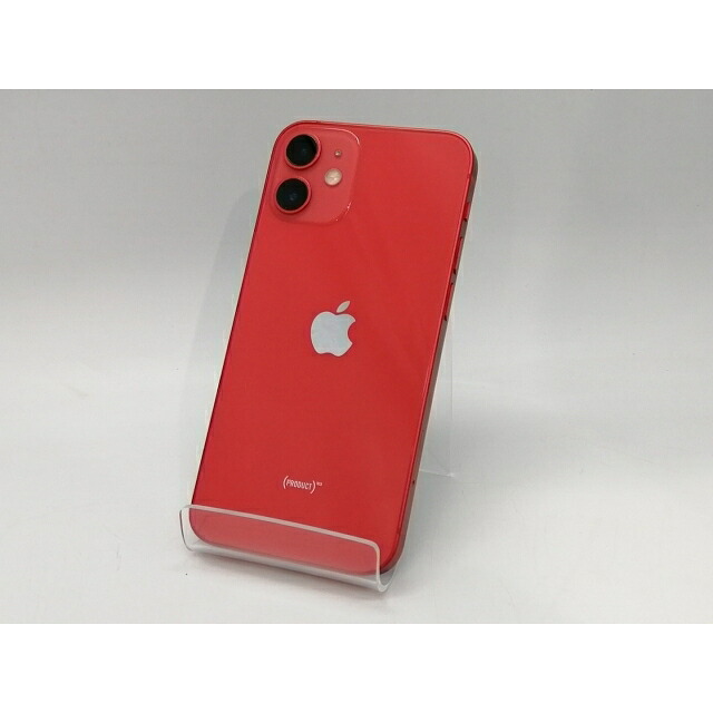 【中古】Apple SoftBank 【SIM鍵を掛ける取り消す済み】 iPhone 12 mini 128GB (PRODUCT)RED MGDN3J/A【浜松駅前】引き請ける継続期間１ヶ月【序列付けるC】