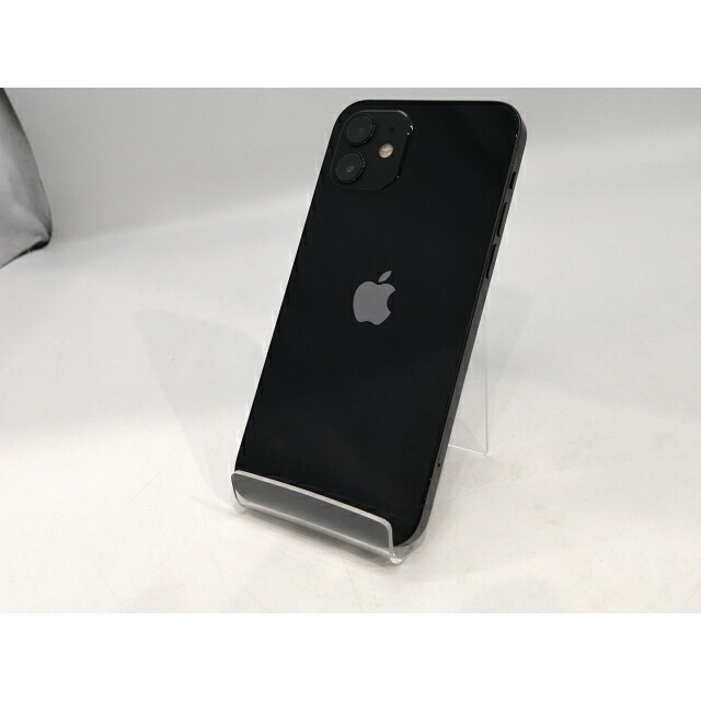 【中古】Apple au 【SIMロック解除済み】 iPhone 12 128GB ブラック MGHU3J/A【浜松駅前】保証期間1ヶ月【ランクC】|じゃんぱら店