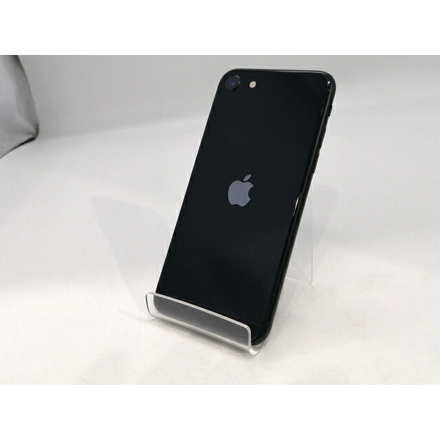【中古】Apple 国内版 【SIMフリー】 iPhone SE（第3世代） 64GB ミッドナイト MMYC3J/A【浜松駅前】保証期間１ヶ月【ランクA】｜じゃんぱら店