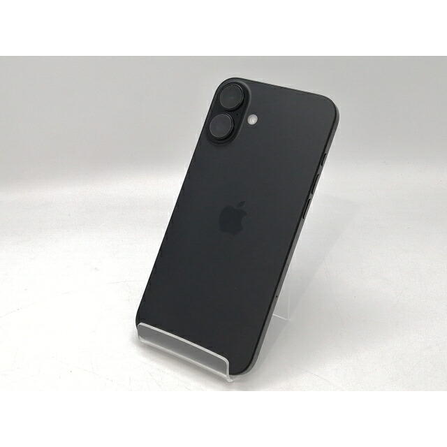 【中古】Apple 国内版 【SIMフリー】 iPhone 16 Plus 256GB ブラック MXVG3J/A【浜松駅前】保証期間１ヶ月【ランクA】｜じゃんぱら店