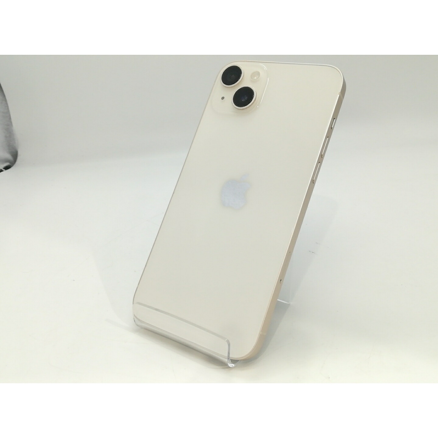 【中古】Apple SoftBank 【SIMフリー】 iPhone 14 Plus 256GB スターライト MQ4L3J/A【浜松駅前】保証期間１ヶ月【ランクC】