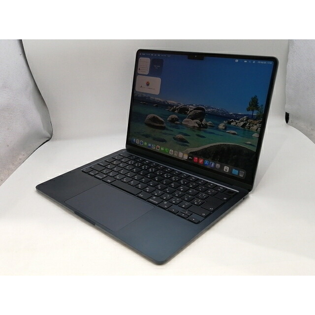 【中古】Apple MacBook Air 13インチ M3(CPU:8C/GPU:8C) 8GB/256GB ミッドナイト MRXV3J/A (13インチ, M3, 2024)【浜松駅前】保証期間１ヶ月【ランクA】｜じゃんぱら店