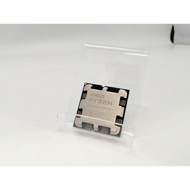 【中古】AMD Ryzen 9 7900X3D (4.4GHz/TC:5.6GHz) bulk AM5/12C/24T/L3 128MB/Radeon Graphics/TDP 120W【浜松駅前】引きうける継続期間１週