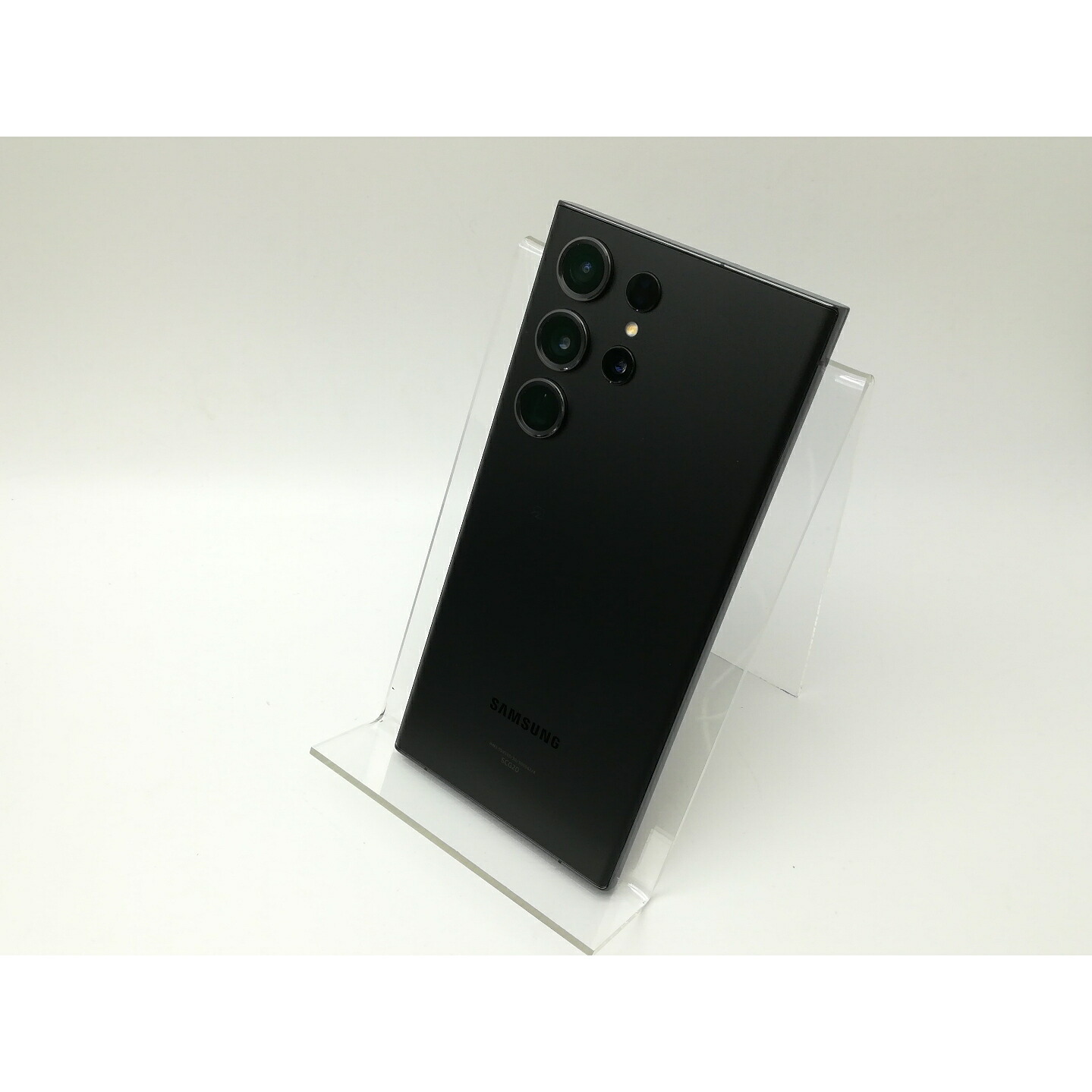 【中古】SAMSUNG au 【SIMフリー】 Galaxy S23 Ultra ファントムブラック 12GB 512GB SCG20【DS秋葉】保証期間１ヶ月【ランクB】