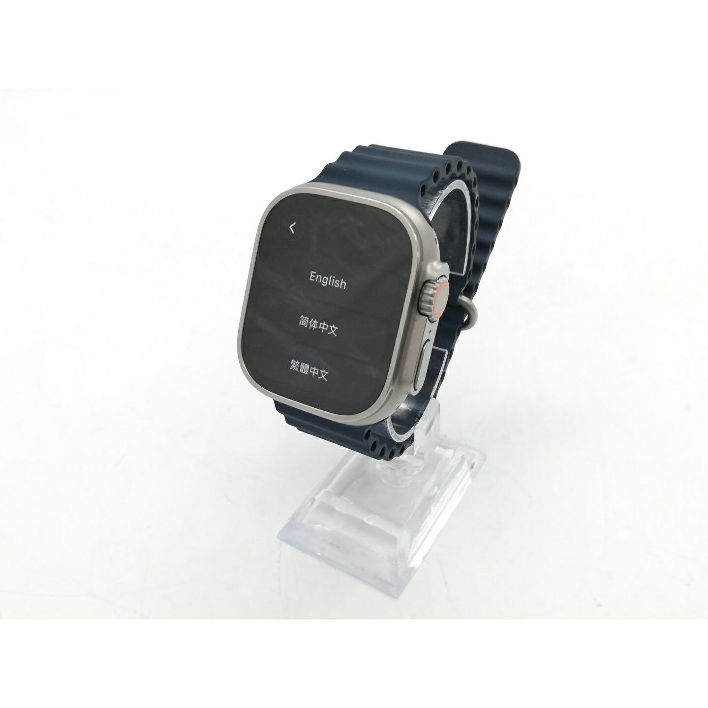 【中古】Apple Apple Watch Ultra2 49mm Cellular チタニウムケース/ブルーオーシャンバンド MREG3J/A【DS秋葉】保証期間１ヶ月【ランクA】