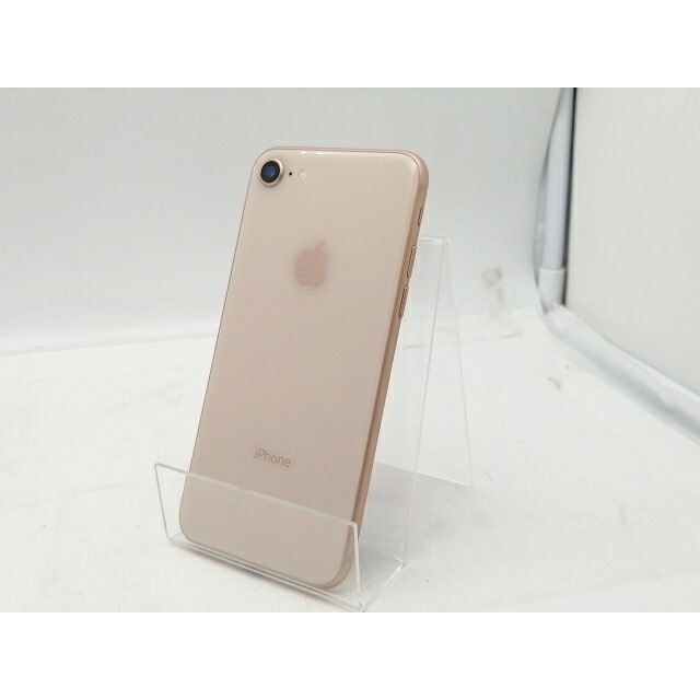 【中古】Apple SoftBank 【SIM鍵を掛ける取りけす済み】 iPhone 8 256GB ゴールド MQ862J/A【DS秋葉】引き受ける継続期間１週【序列付けるC】