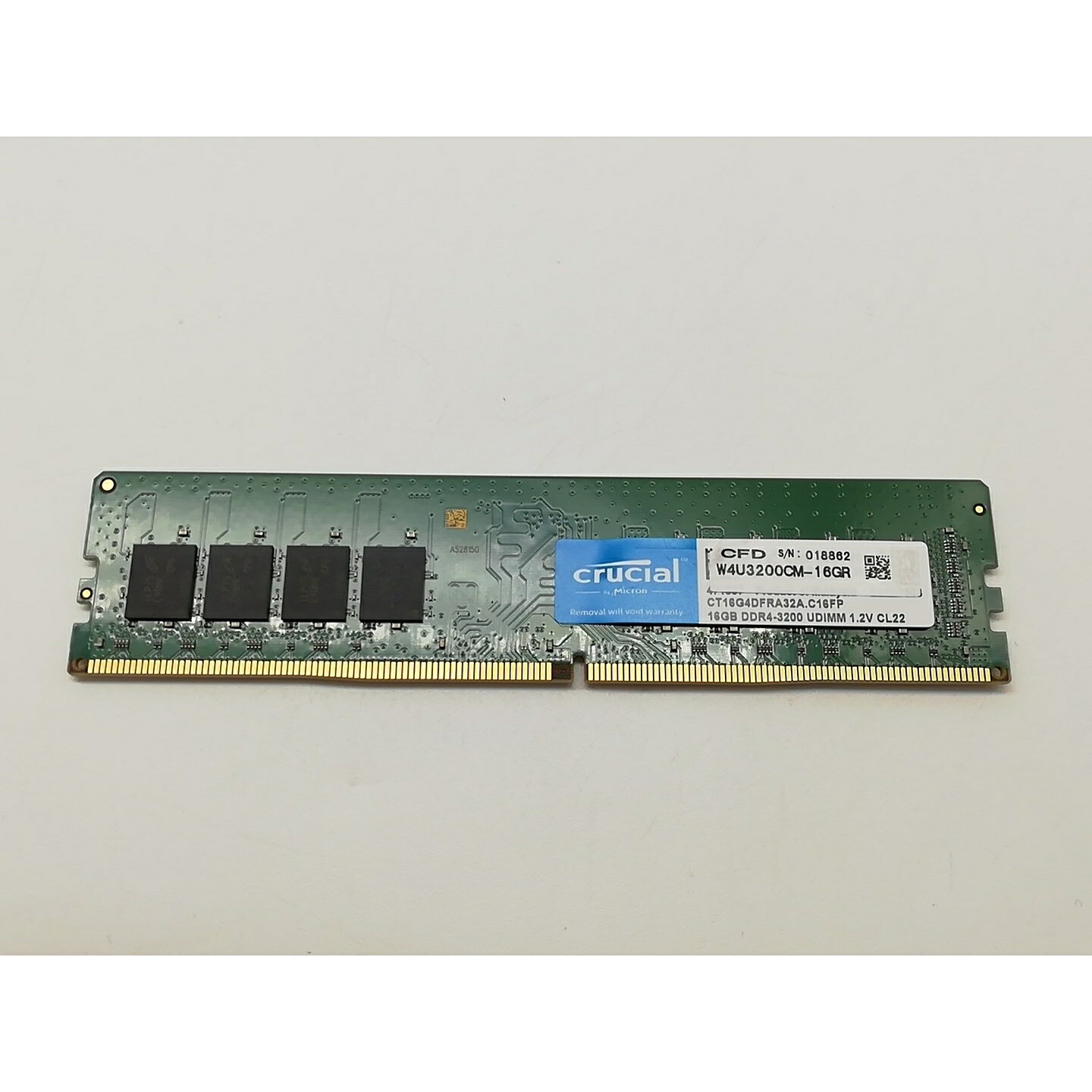 【中古】DDR4 16GB パソコン4-25600(DDR4-3200)【事務机いの一番パソコン用】【DS秋葉】引き受ける継続期間１週