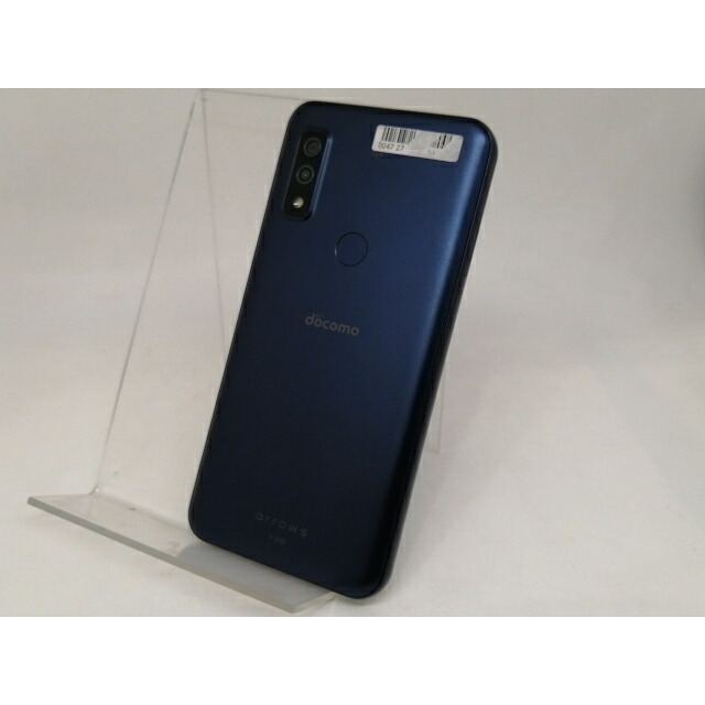 【中古】Fujitsu docomo 【SIMフリー】 arrows We ネイビー 4GB 64GB F-51B【大阪本店】保証期間１ヶ月【ランクC】