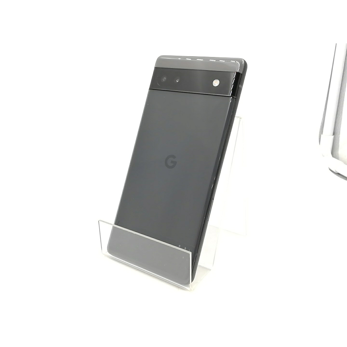 【中古】Google SoftBank 【SIM無償性】 Pixel 6a 濃灰色 6GB 128GB GB17L【大阪中央局】引き受ける継続期間１ヶ月【序列付けるB】