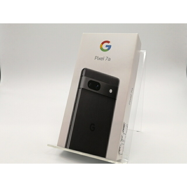 【中古】Google UQmobile 【SIM無償性】 Pixel 7a 濃灰色 8GB 128GB G82U8【大阪中央局】引きうける継続期間１ヶ月【位置づけるB】