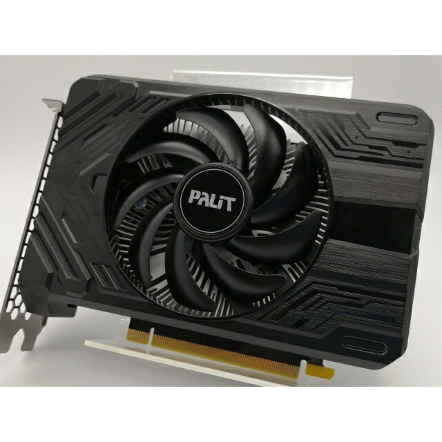 【中古】Palit NE64060019P1-1070F (GeForce RTX 4060 StormX 8GB) RTX4060/8GB(GDDR6)【大阪中央局】引き受ける継続期間１週