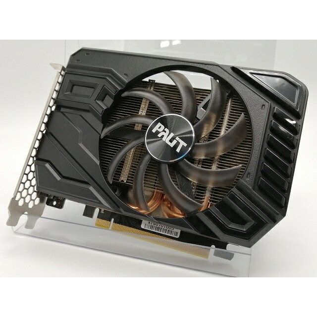 【中古】Palit GeForce GTX 1660 Ti StormX 6GB（NE6166T018J9-161F）GTX1660Ti/6GB(GDDR6)【大阪中央局】引き受ける継続期間１週