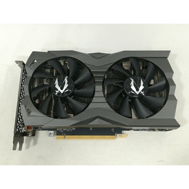 【中古】ZOTAC GAMING GeForce RTX 2070 SUPER MINI（ZT-T20710E-10M） RTX2070Super/8GB(GDDR6)/PCI-E【大阪中央局】引きうける継続期間１週