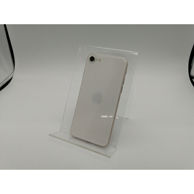 【中古】Apple docomo 【SIMフリー】 iPhone SE(第3世代) 64GB スターライト MMYD3J/A【大阪本店】保証期間1ヶ月【ランクB】|じゃんぱら店