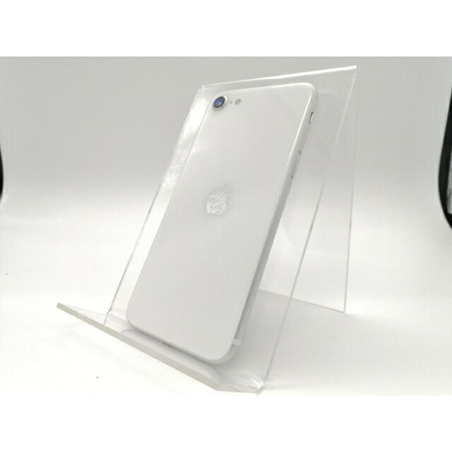 【中古】Apple UQmobile 【SIMロック解除済み】 iPhone SE（第2世代） 128GB ホワイト MXD12J/A【大阪本店】保証期間１ヶ月【ランクB】｜じゃんぱら店