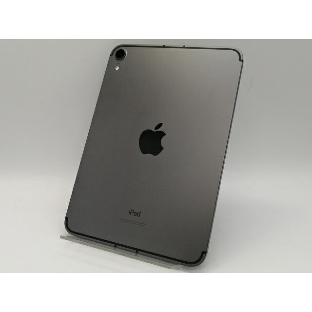 【中古】Apple au 【SIMフリー】 iPad mini（第6世代/2021） 256GB スペースグレイ MK8F3J/A【大阪本店】保証期間１ヶ月【ランクA】