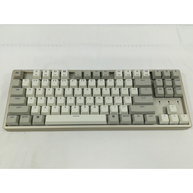 【中古】Keychron K8 Non-Backlight Wireless Mechanical Keyboard ホットスワップモデル K8-M1-US 赤軸【大阪本店】保証期間１週間