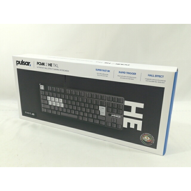 【未使用】Pulsar Pulsar PCMK 2 HE TKL JIS Black(PCMK2HE811B)【大阪本店】保証期間１週間