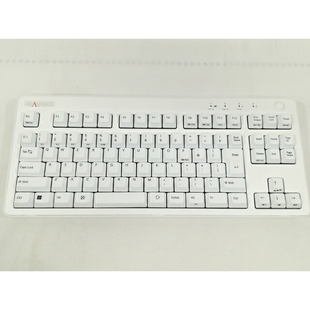【中古】東プレ REALFORCE R3 R3HC71[有線\u0026無線電話/テンキー受け答え/日本語割りつける/白いこと/静音] 【大阪中央局】引き受ける継続期間１週