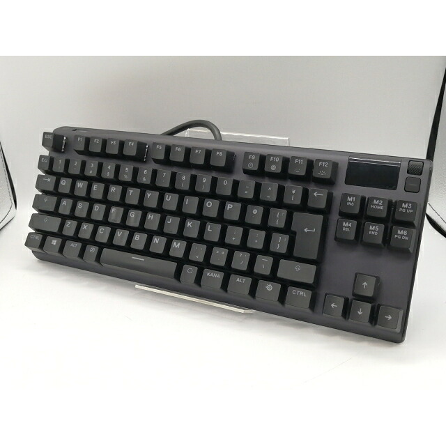 【中古】SteelSeries Apex Pro TKL JP [黒いこと]【大阪中央局】引き受ける継続期間１週