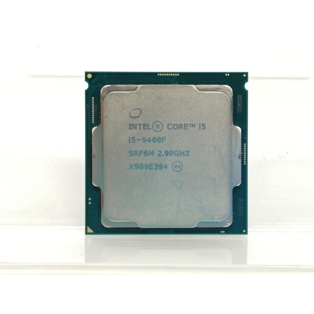 【中古】Intel Core i5-9400F (2.9GHz/結核症:4.1GHz/SRF6M/U0) bulk LGA1151/6C/6T/L3 9M/No iGPU/TDP65W【大阪中央局】引き請ける継続期間１週 CPU-パソコン・周辺機器-PCパーツ