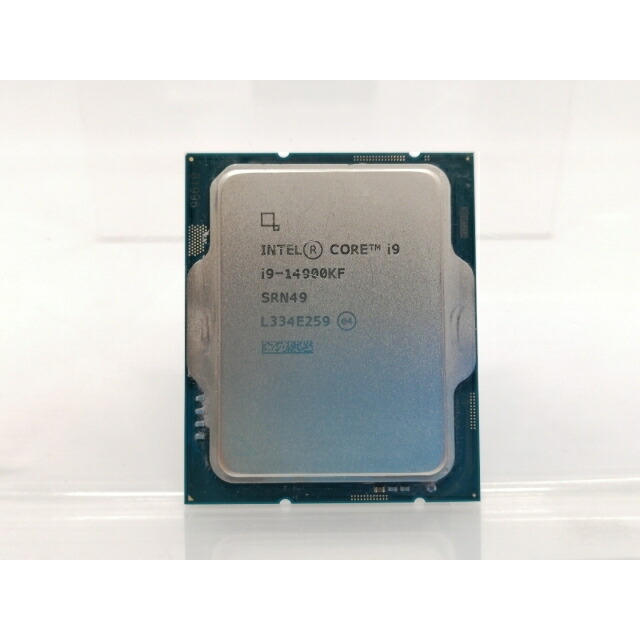 【中古】Intel Core i9-14900KF(3.2GHz) Bulk LGA1700/24C(P:8C/E:16C)/32T/L3 36M/PBP125W【大阪中央局】引きうける継続期間１週