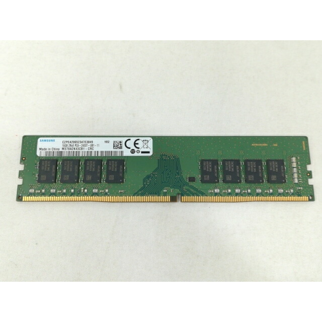 【中古】DDR4 16GB PC4-19200(DDR4-2400)【デスクトップPC用】【大阪本店】保証期間１週間