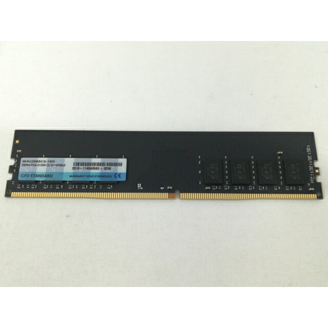 【中古】DDR4 16GB PC4-21300(DDR4-2666)【デスクトップPC用】【大阪本店】保証期間１週間 9,995円