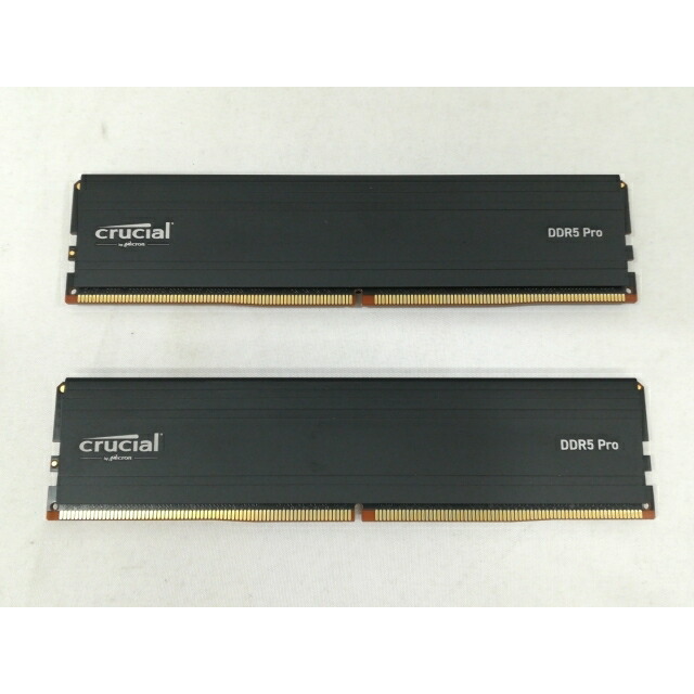 【中古】DDR5 16GB 2枚組（合計32GB） DDR5-5600(PC5-44800)【デスクトップPC用】【大阪本店】保証期間１週間