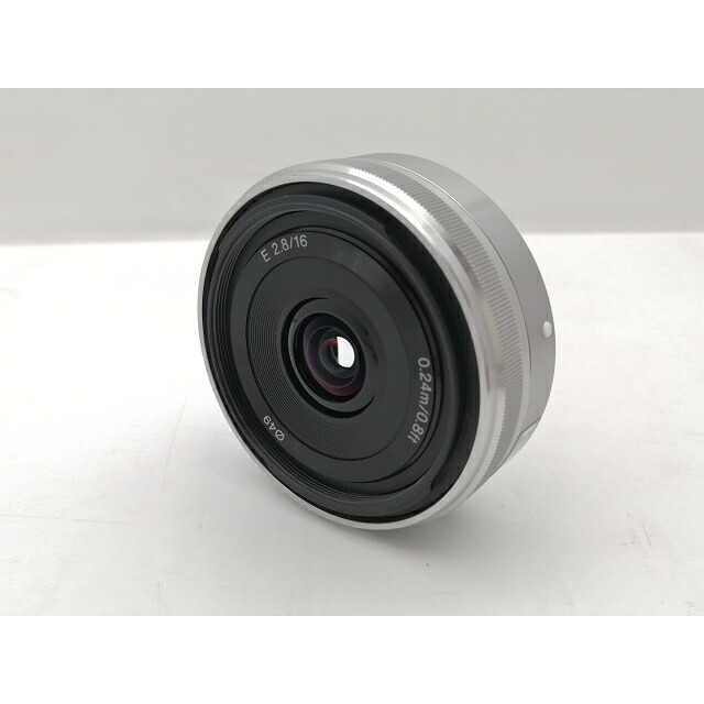 【中古】SONY E 16粍 F2.8 (SEL16F28) (SONY Eマウント/APS-C)【新宿2】引きうける継続期間１ヶ月【位置づけるB】