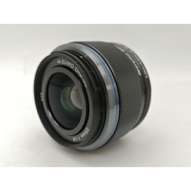 【中古】OM SYSTEM M.ZUIKO DIGITAL 25粍 F1.8 II (MFTマウント)【新宿2】引きうける継続期間１ヶ月【位置づけるA】