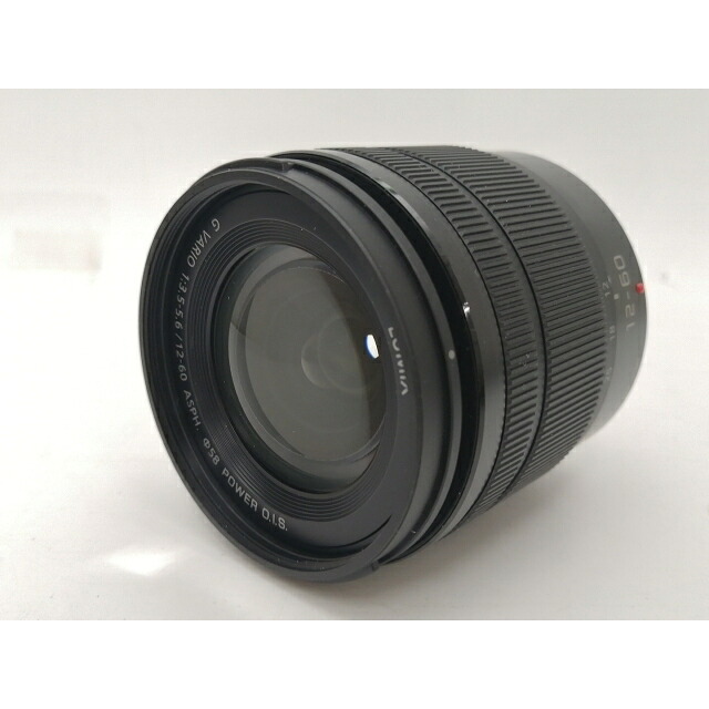 【中古】Panasonic LUMIX G VARIO 12-60粍 F3.5-5.6 ASPH. POWER O.I.S H-FS12060【新宿2】引きうける継続期間１ヶ月【位置づけるA】