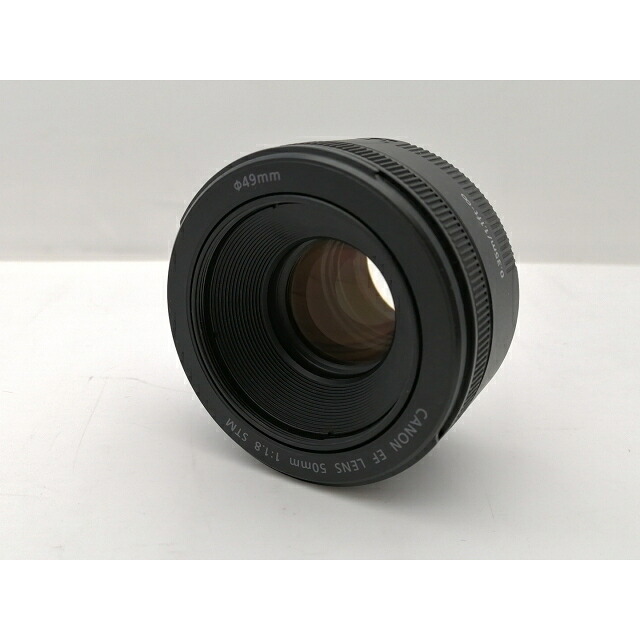 【中古】Canon EF 50mm F1.8 STM (Canon EFマウント)【新宿2】保証期間１ヶ月【ランクB】