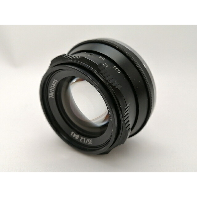 【中古】七細工師 7artisans 35粍 F1.2 [フジフイルム用]【新宿2】引きうける継続期間１ヶ月【位置づけるB】