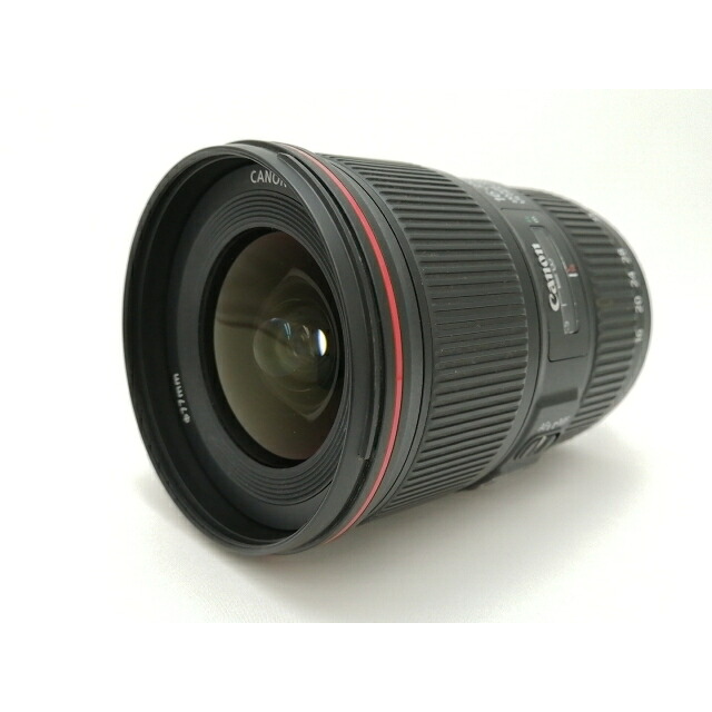 【中古】Canon EF 16-35粍 F4L IS USM (Canon EFマウント)【新宿2】引き請ける継続期間１ヶ月【序列付けるA】