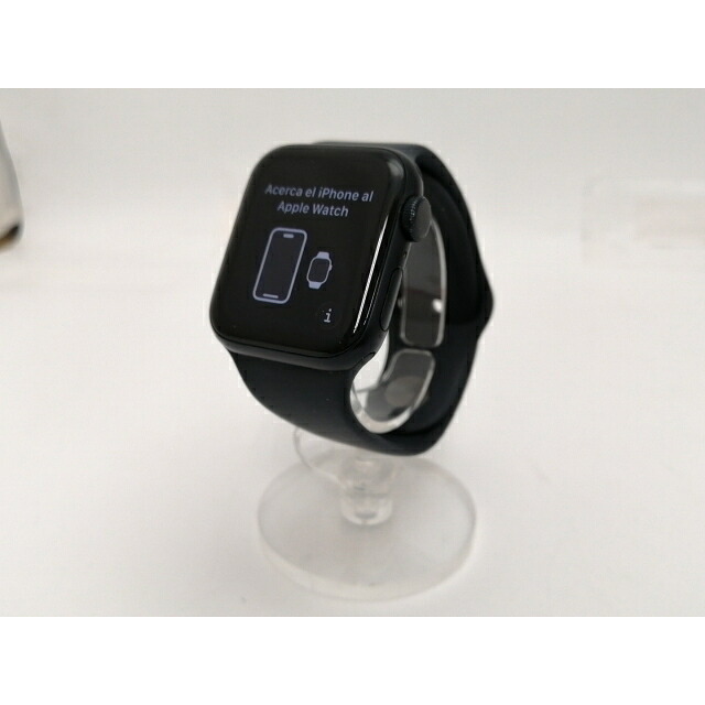 【中古】Apple Apple Watch SE2 40mm GPS ミッドナイトアルミニウムケース/ミッドナイトスポーツバンド(M/L) MR9Y3J/A【新宿2】保証期間１ヶ月【ランクB】
