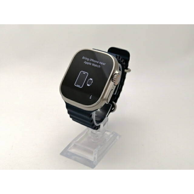 【中古】Apple Apple Watch Ultra2 49粍 Cellular チタニウム容れもの/ブルーオーシャンバンド MREG3J/A【新宿2】引きうける継続期間１ヶ月【位置づけるB】
