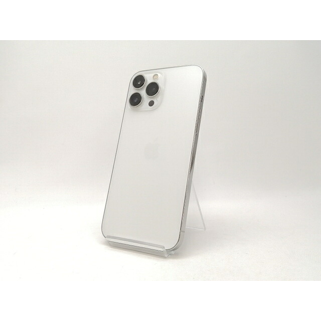 【中古】Apple 国内版 【SIMフリー】 iPhone 13 Pro Max 128GB シルバー MLJ53J/A【新宿2】保証期間１ヶ月【ランクC】｜じゃんぱら店