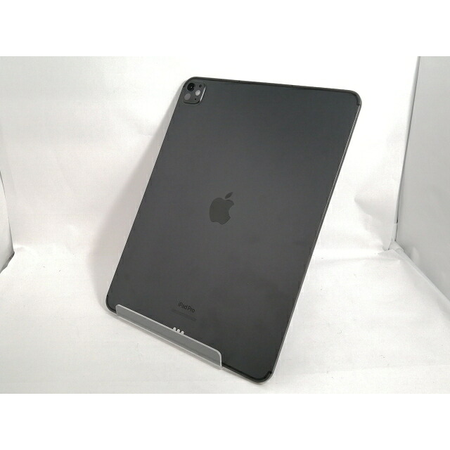 【中古】Apple docomo 【SIM無償性】 13in iPad Pro（M4/2024） 512GB 空白文字黒いこと 標準尺度玻璃 MVXU3J/A【新宿2】言いはなつ継続期間１ヶ月【位置づけるA】