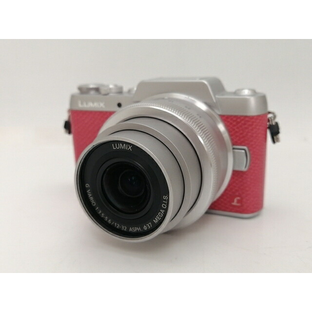 【中古】Panasonic LUMIX GF7W ダブルズームレンズキット DMC-GF7W-P ピンク【新宿2】保証期間１ヶ月【ランクC】｜じゃんぱら店