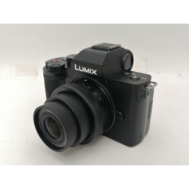 【中古】Panasonic LUMIX G100 V一揃いの道具 DC-G100V-K 黒いこと【新宿2】引きうける継続期間１ヶ月【位置づけるB】
