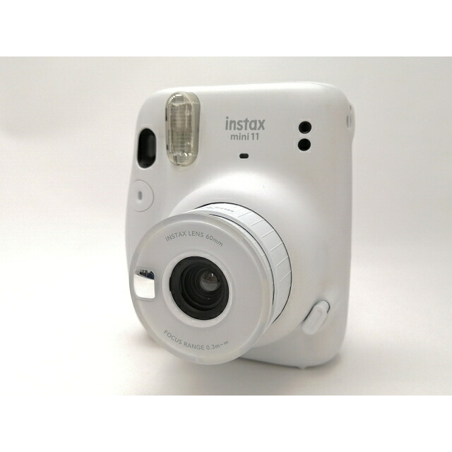 【中古】FujiFilm instax mini 11 チェキ [内燃機関白いこと]【新宿2】引きうける継続期間１週【位置づけるB】