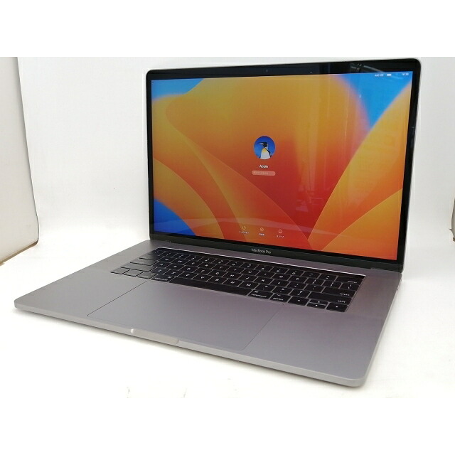 【中古】Apple MacBook Pro 15in CTO (Mid 2017) 空白文字薄墨色 Core i7(3.1G)/16G/512G(SSD)/Radeon Pro 560【新宿2】引き請ける継続期間１ヶ月【位置付けるC】 パソコン・周辺機器-パソコン