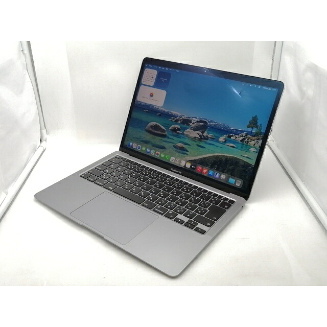 【中古】Apple MacBook Air 13インチ CTO (M1・2020) スペースグレイ Apple M1(CPU:8C/GPU:8C)/16G/1T【新宿2】保証期間1ヶ月【ランクB】|じゃんぱら店