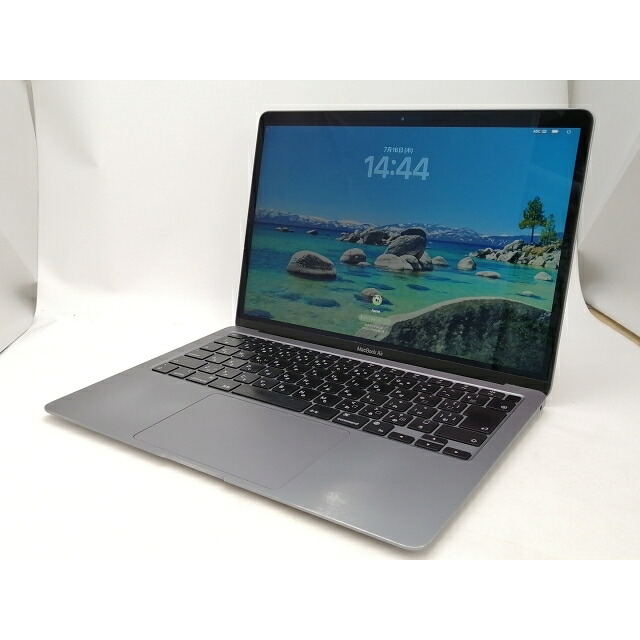 【中古】Apple MacBook Air 13インチ M1(CPU:8C/GPU:7C) 8GB/256GB スペースグレイ MGN63J/A (M1・2020)【新宿2】保証期間１ヶ月【ランクC】｜じゃんぱら店