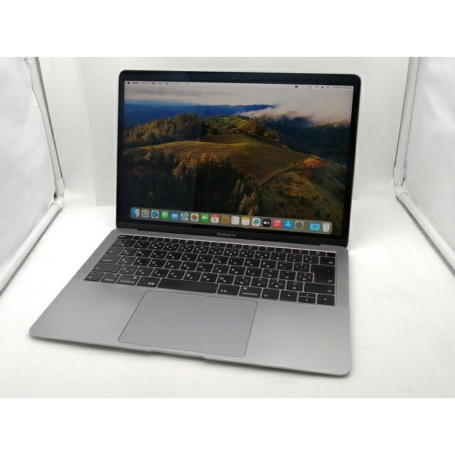 【中古】Apple MacBook Air 13インチ CTO (Late 2018) スペースグレイ Core i5(1.6G)/16G/256G(SSD)/UHDG 617【新宿2】保証期間1ヶ月【ランクC】|じゃんぱら店